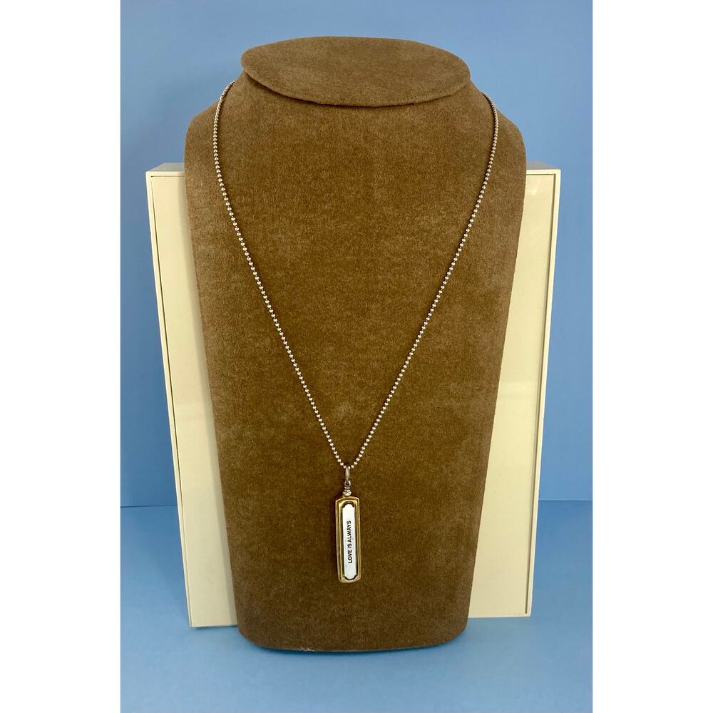 Waxing Poetic sterling silver necklace